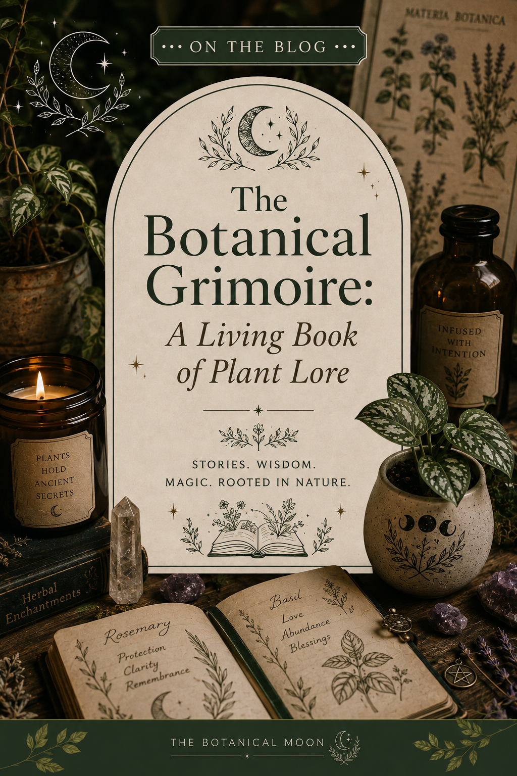 The Botanical Grimoire: A Living Book of Plant Lore